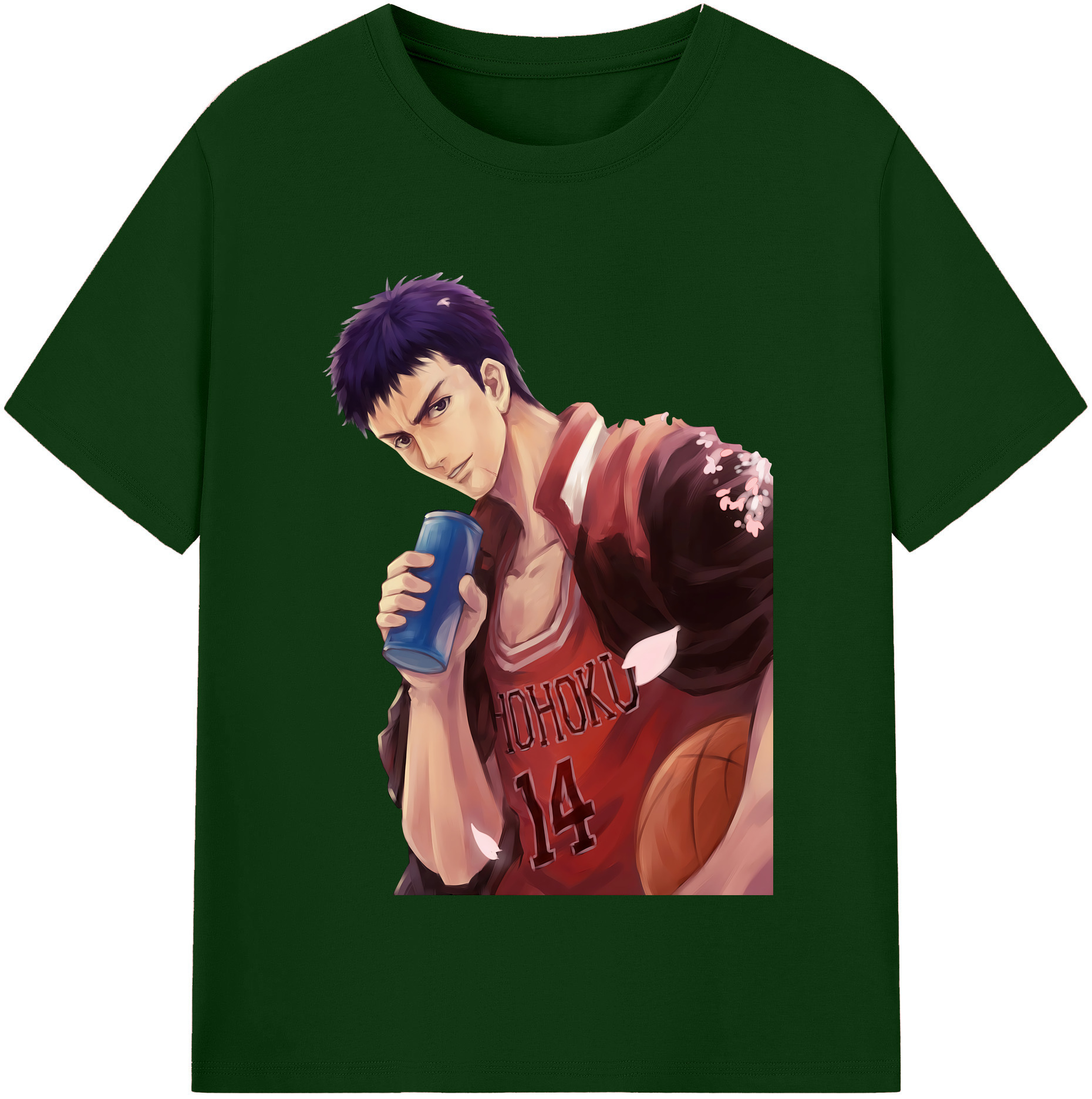 （画像用） SLAM DUNK／スラムダンク 綿100％半袖Tシャツ（フロントプリント）